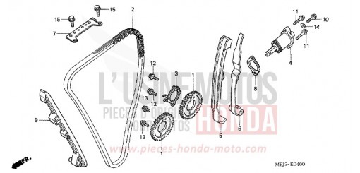 CAM CHAIN/TENSIONER CB1300A5 de 2005